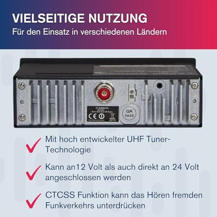 Image du produit Albrecht AE 6491 NFC (10 km)