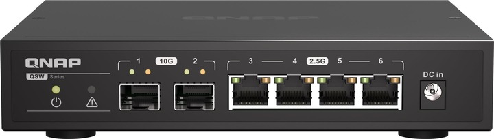 Produktbild QNAP QSW-2104-2S (6 Ports)