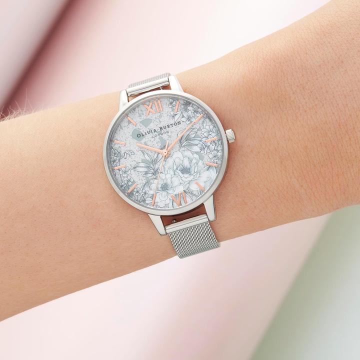 Image du produit Olivia Burton Montre à bracelet en acier affiné (Montre analogique, 34 mm)
