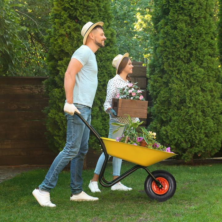 Actual product image Relaxdays Wheelbarrow Tyre, 4.