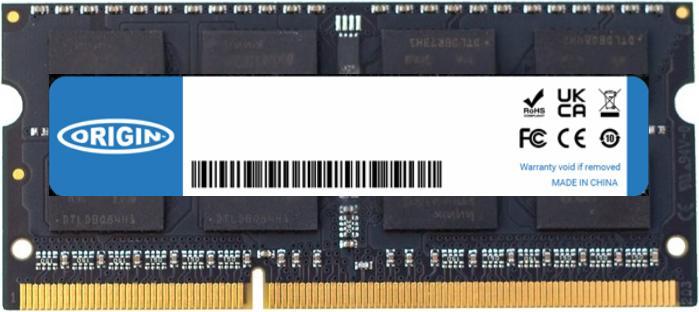 Produktbild Origin Storage 16GB DDR3 1600MHz SODIMM 2Rx8 Non-ECC 1.35V (1 x 16GB, 1600 MHz, DDR3-RAM, SO-DIMM)