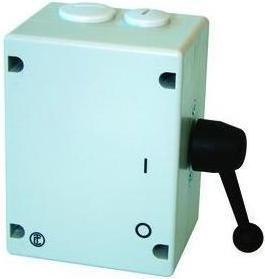 Produktbild Elektra Lastschalter 3p 7,5kW 25A IP65 Kipphebel Stern-Dreieck-Schalter