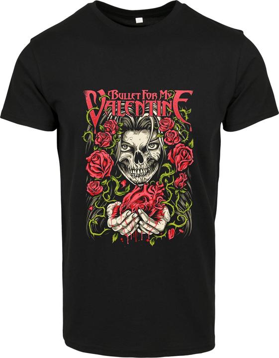 Actual product image Merchcode Ladies Bullet for my Valentine MY Bleeding Heart Tee - 18761 (XS)