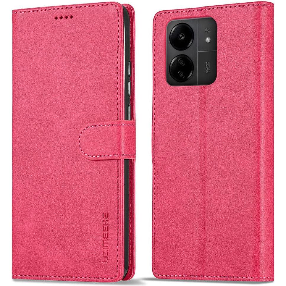 LC.Imeeke Xiaomi Poco C65 / Redmi 13C - Etui pink (Xiaomi Poco C65), Smartphone Hülle, Pink