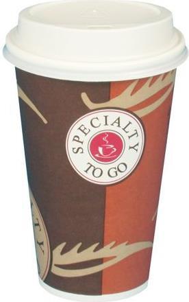 Produktbild Starpak Trinkbecher it Deckel PS "To Go" (10 x)