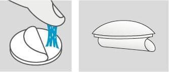 Productafbeelding Fix-o-moll Deurbumper Ø 40 mm 2 x (2 Stuk, Ø 4 cm)