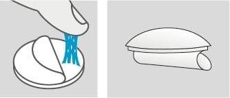 Produktbild Fix-o-moll Türpuffer Ø 40 mm 2 x (2 Stück, Ø 4 cm)