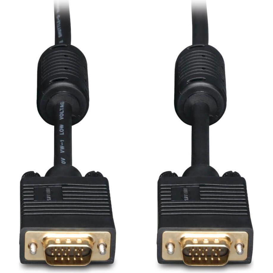 Eaton VGA High-Resolution RGB Coaxial Cable HD15 M/M 6ft. 1.83m (1.83 m, VGA), Video Kabel
