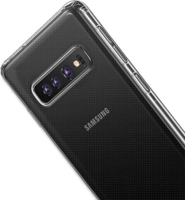 Actual product image Baseus Simple Series Samsung S10 SleeveTransparent (Samsung Galaxy S10+)