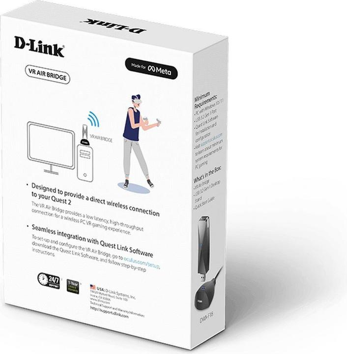 Image du produit D-Link DWA-F18 Air Bridge pour Meta Quest