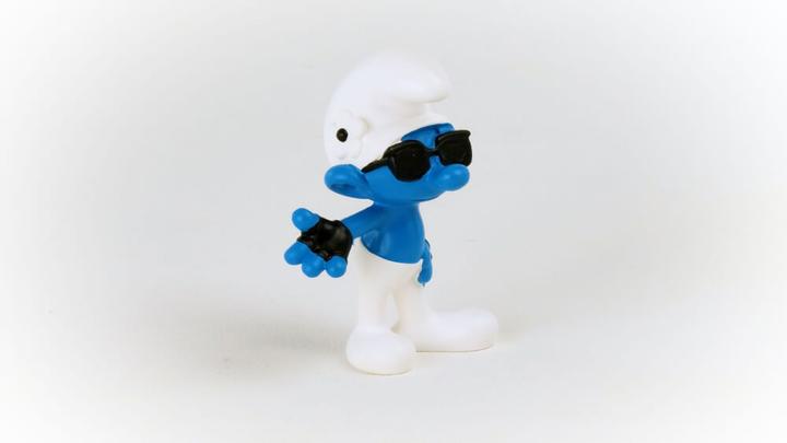 Actual product image Schleich Vanity Smurf