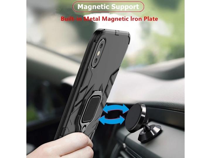 Productafbeelding Screenguard RingCase Anti-Shock Oppo Find X3 Neo Cover (Oppo Find X3 Neo)