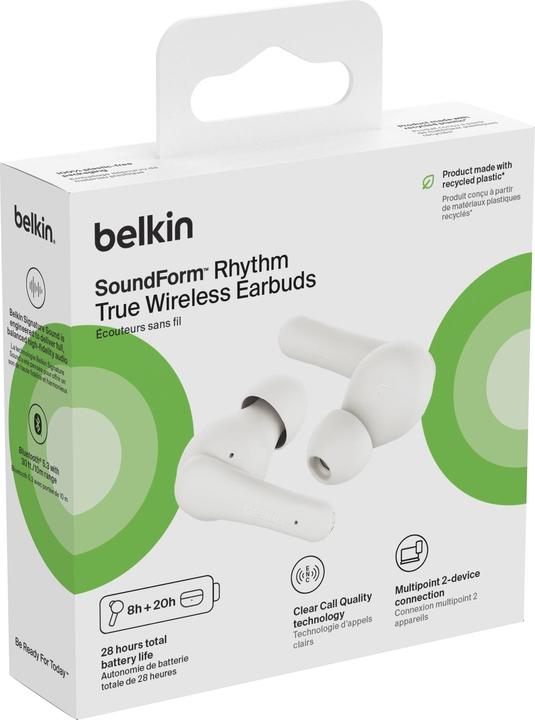 Produktbild Belkin Soundform Rhythm (ANC, 8 h, Kabellos)