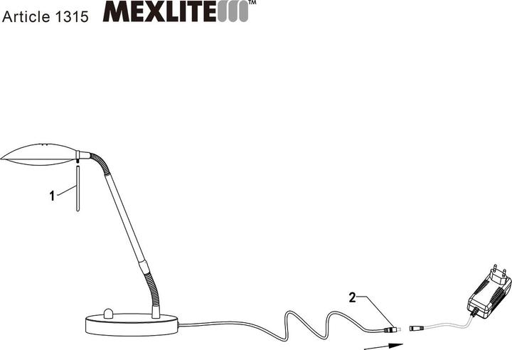Actual product image Steinhauer Mexlite (950 lm)