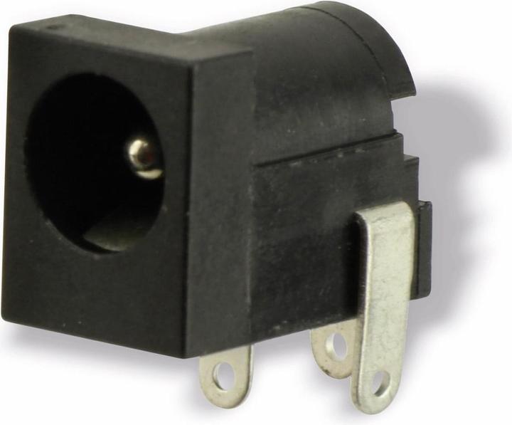 Actual product image Eneroid Hollow socket, PCB mounting, 5.5/2.1 mm