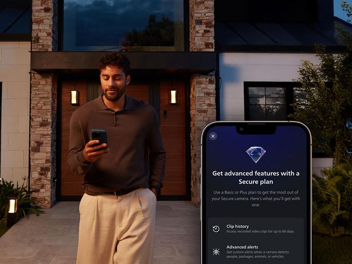 Produktbild Philips Hue Secure (Kabellos)