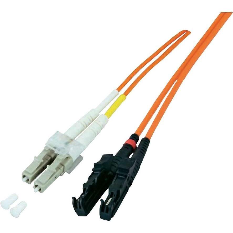 EFB Elektronik Glasfaser LWL Anschlusskabel (1x E2000-Stecker (5 m), Netzwerkkabel