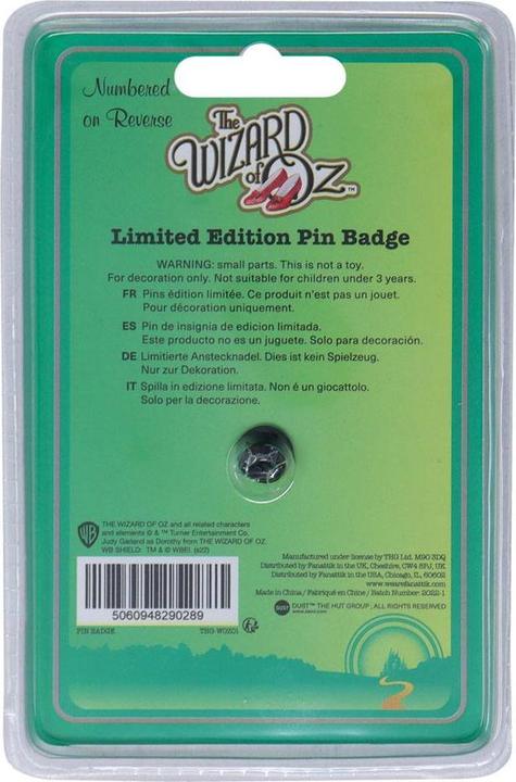 Actual product image Fanattik MAGICIEN D'OZ - Pin's édition limitée