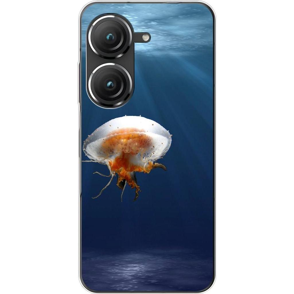 König Design Hülle Handy Schutz für Asus Zenfone 9 Case Cover Tasche Bumper Etuis TPU Neu (Asus Zenfone 9), Smartphone H...