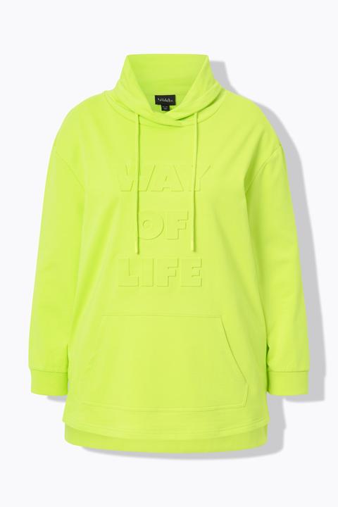 Actual product image Ulla Popken Embossed Letter Sweatshirt (50, 52)