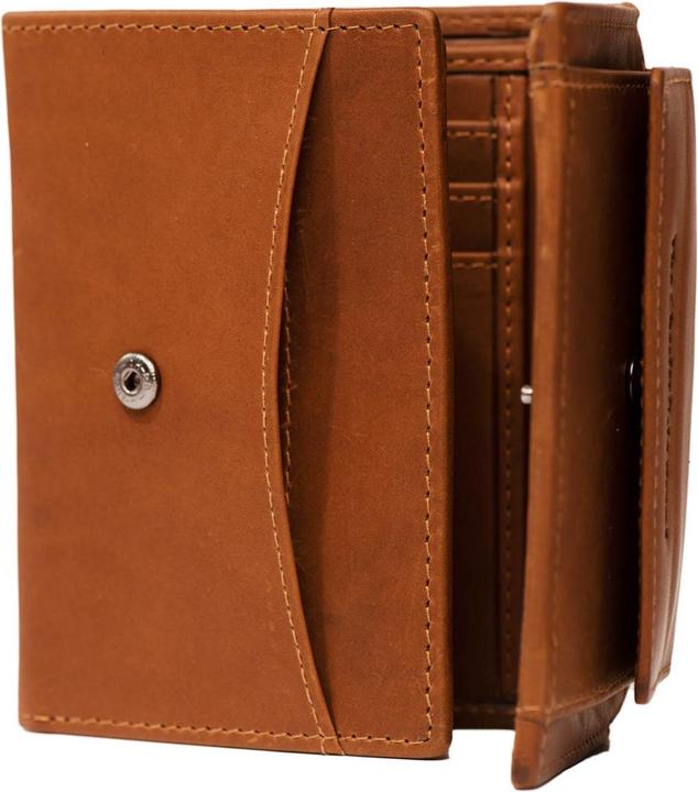 Actual product image The Chesterfield Brand Wax Pull Up wallet RFID protection leather 11 cm