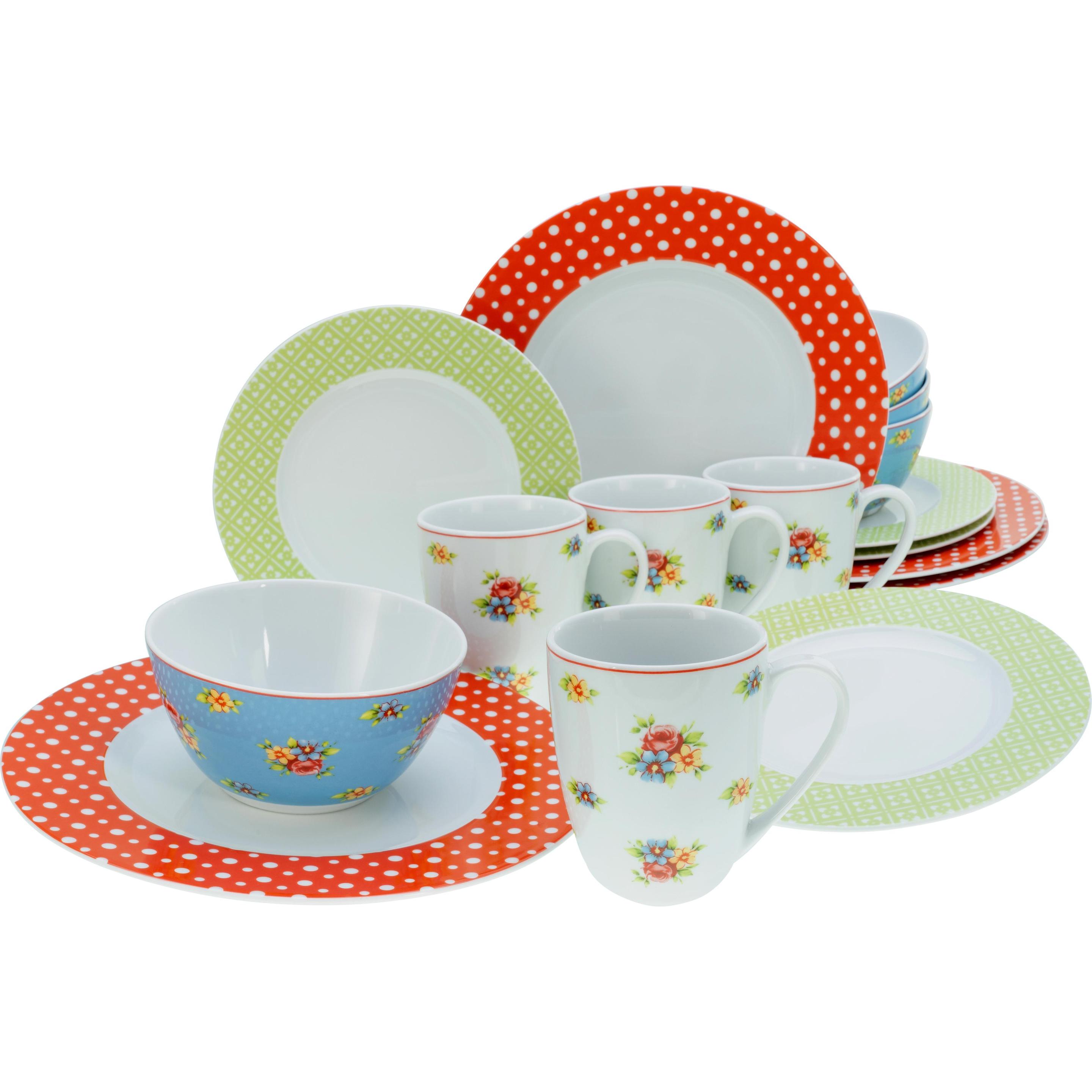 CreaTable, Geschirrset, Emily (16 Stück)