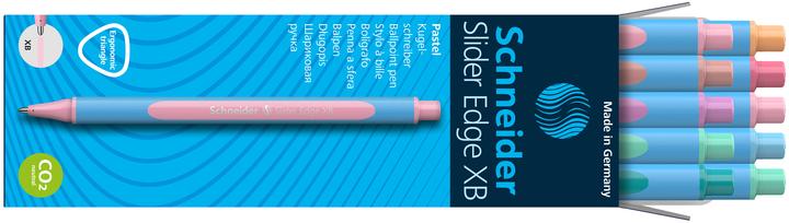 Actual product image Schneider 10 ballpoint pens Slider Edge XB blue writing colour assorted (Multicoloured, 10 x)