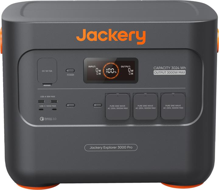 Produktbild Jackery Explorer 3000EU Pro (3024 Wh, 29 kg)