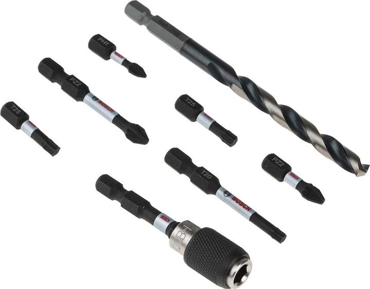 Immagine prodotto Bosch Professional Zubehör Set di punte per trapano e avvitatore HSS da 35 pezzi Impact Control (T25, PZ3, PH1, T40, PH3, T15, PZ2, PH2, T20, T30)