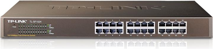 Image du produit TP-Link TL-SF1024 Commutateur réseau non géré Fast Ethernet (10/100) Noir (24 ports)