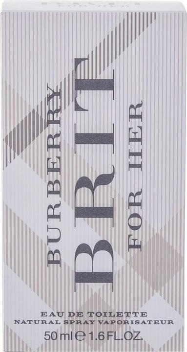 Actual product image Burberry Brit For Her (Eau de toilette, 50 ml)