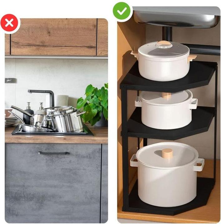 Produktbild Hermex Eckregal