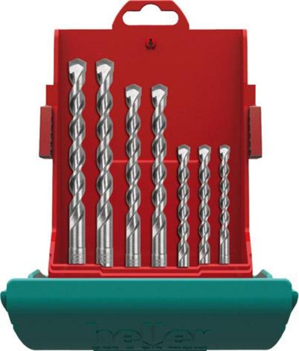 Actual product image Heller Carbide hammer drill set 7t (10 mm, 12 mm, 5 mm, 6 mm, 8 mm)