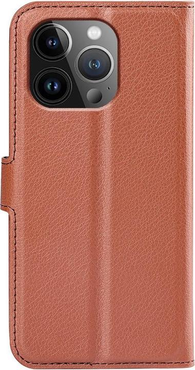 Actual product image Cover-Discount iPhone 15 Pro Max - Leather Case Cover brown (Apple iPhone 15 Pro Max)