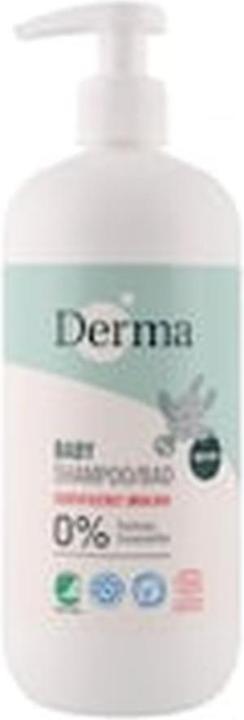 Produktbild Deroma Derma Derma Eco Baby Shampoo/Bath shampoo and bath soap 500ml | FREE DELIVERY FROM 250 PLN (500 ml, Flüssiges Shampoo)
