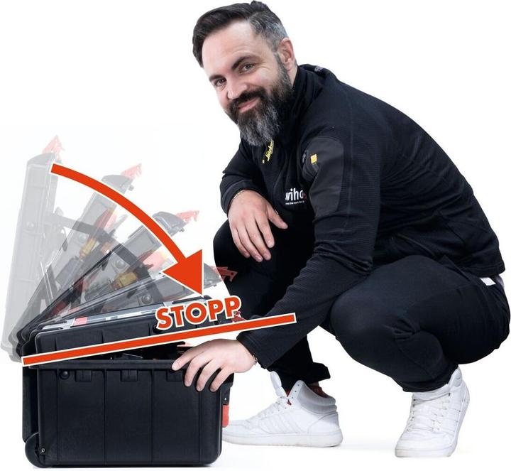 Produktbild Wiha Werkzeugkoffer XL2 Trolley electr 60tlg (60 Teile)