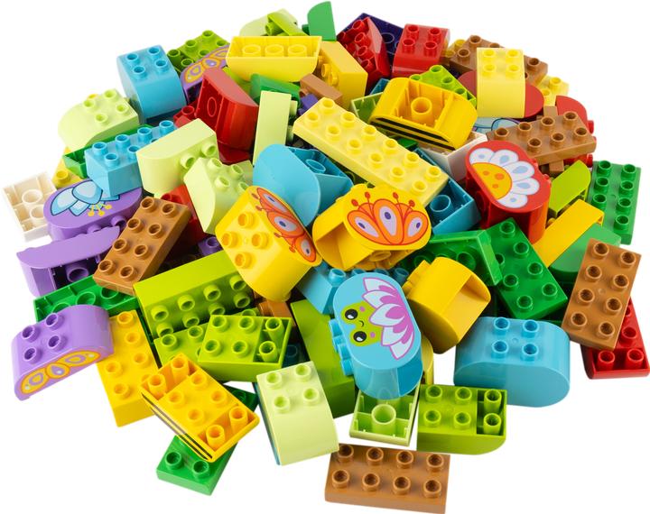 Produktbild LEGO Duplo 100 Baustein + 25 2x4 Steine Bunt NEU! Menge 125 Stueck