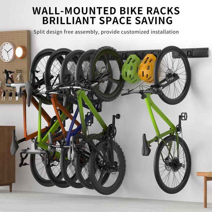 Actual product image Housolution Velo Wandhalterung für 6 Räder & Helme