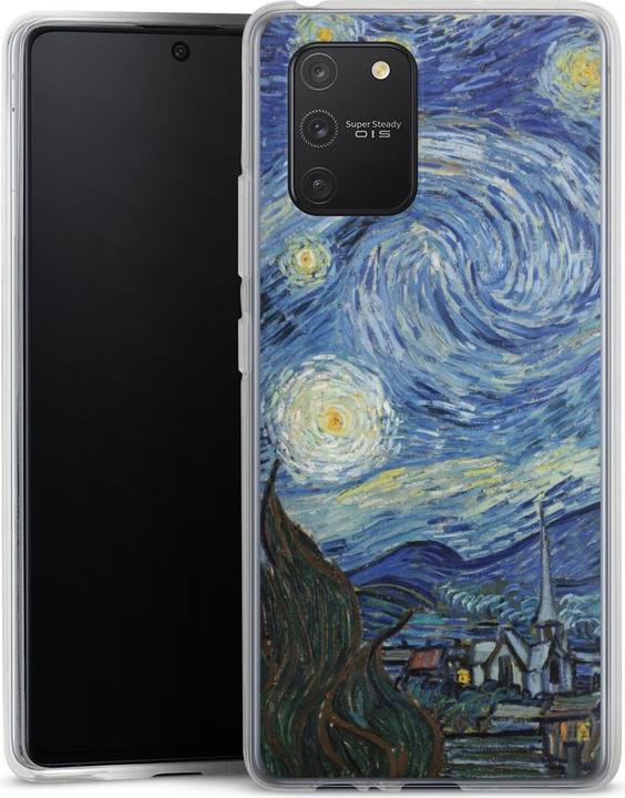 Produktbild DeinDesign Silikon Hülle für Samsung Galaxy S10 Lite Handyhülle Case Smartphone Schutzhülle Kunst The Starry (Samsung Galaxy S10 Lite)