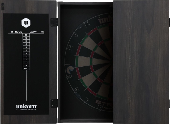 Produktbild Unicorn Maestro Black Dartboard Cabinet 1 Stck
