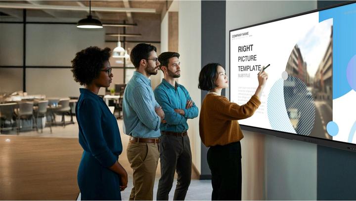 Produktbild Avocor E Serie AVE-5550 140cm TOUCH 55"/3840x2160/ (3840 x 2160 Pixel, 55")