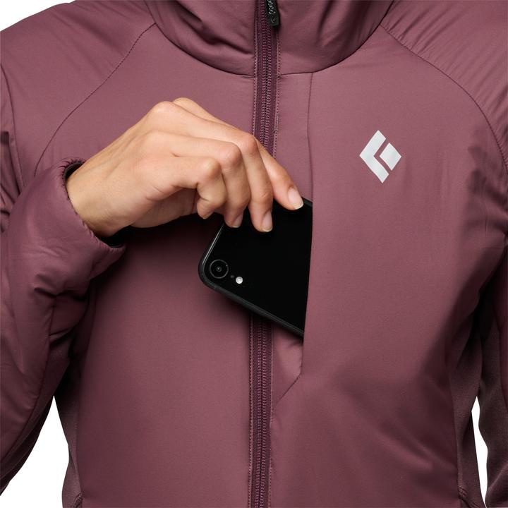 Immagine prodotto Black Diamond Felpa con cappuccio ibrida W First Light (L)