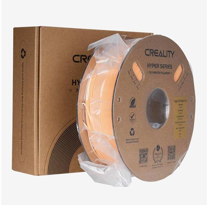 Actual product image Creality Filament PLA Hyper, Peach, 1.75 mm, 1 kg (PLA, 1.75 mm, 1000 g)