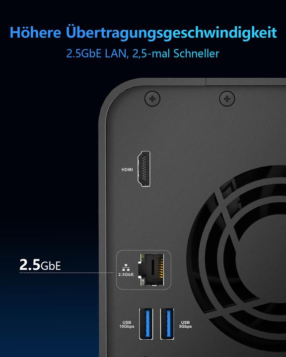 Actual product image Terramaster F2-425 Intel Celeron N5095 Quad Core 2.0GHz, 4G (0 TB)