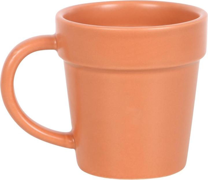 Actual product image Something Different Plant Pot Ceramic Mug & Spoon Set (1x)