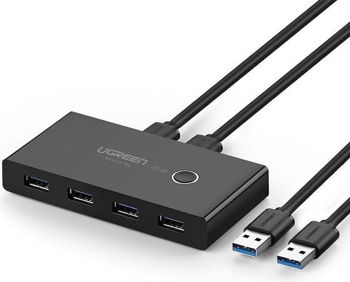 Ugreen Sharing Switch Box 30768B, USB 3.0