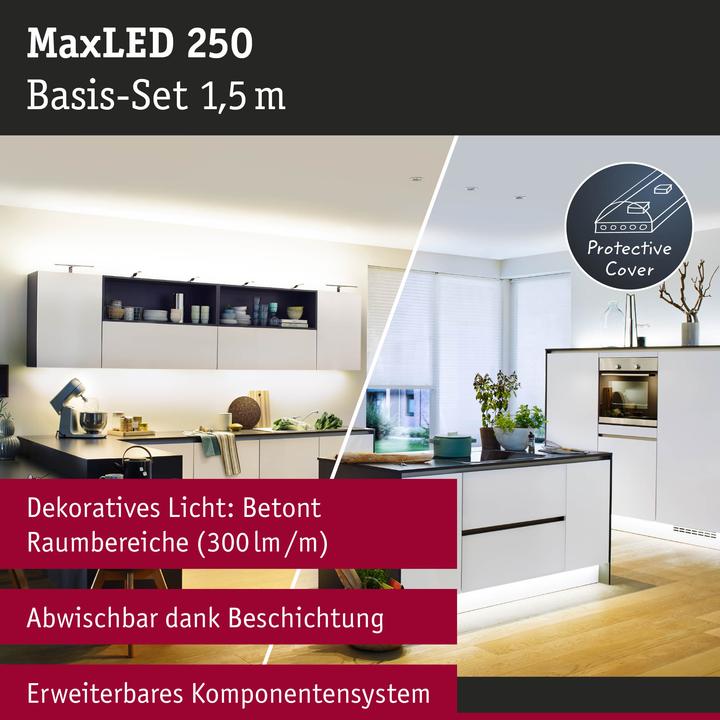 Image du produit Paulmann MaxLED 250 Stripe Set (Blanc, 150 cm, Intérieur)