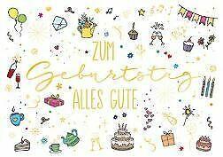 Produktbild Edition Gollong Postkarte. Zum Geburtstag alles Gute