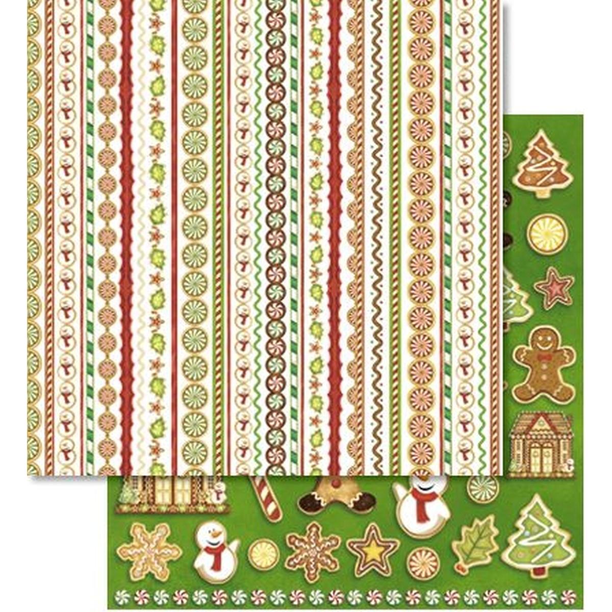 Ursus, Heft + Block, Scrapbook Paper Premium Glitter 30,5x30,5cm VE=5 Blatt Motiv 222