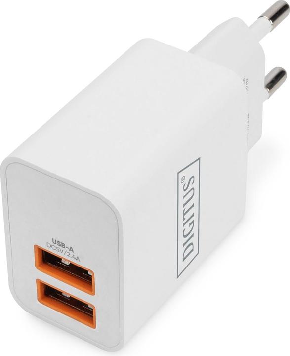 Produktbild Digitus USB Ladegerät 2x USB-A, 15,5W (15.50 W)